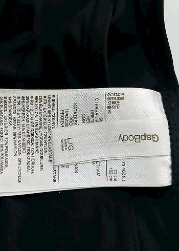 l Beden Gap Bayan Bikini Altı