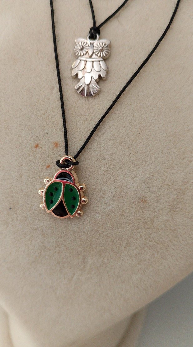 üçlü minik kolyeler - Görsel 3