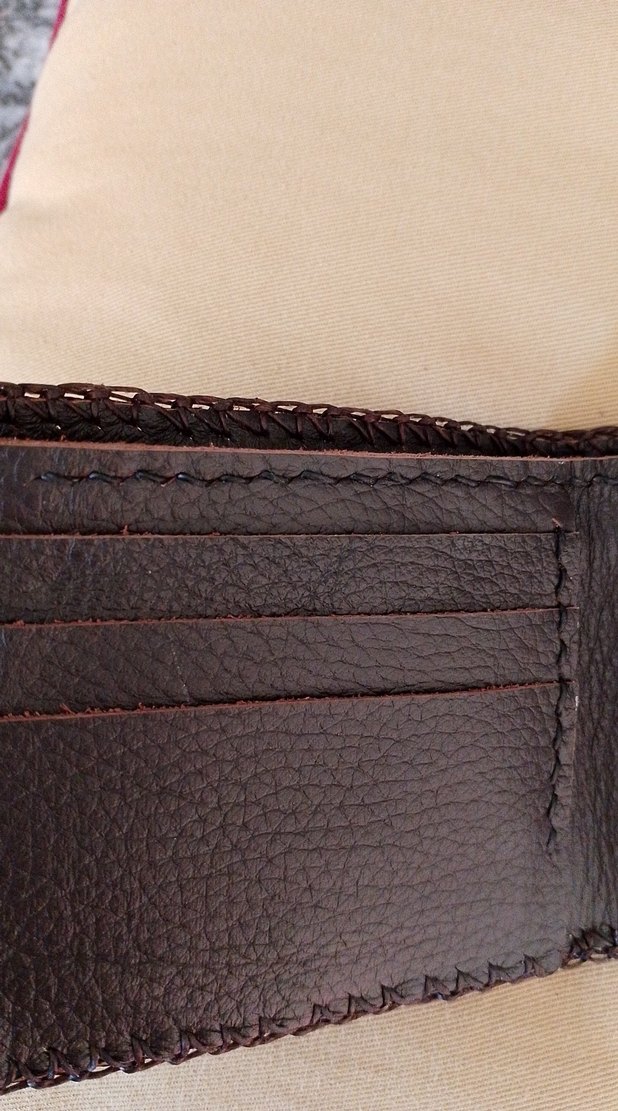 Kahverengi timsah Derisi Erkek Cüzdanı - Görsel 5
