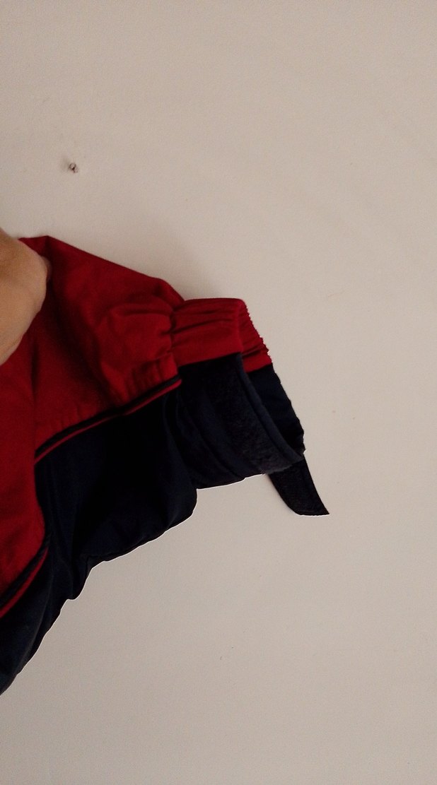 Kırmızı Fermuarlı Erkek Midi Mont - Görsel 5