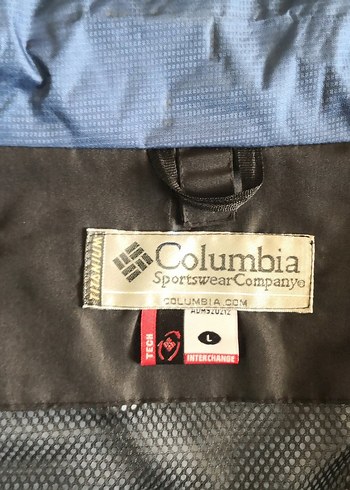 Columbia Erkek Mavi Mont - Görsel 6