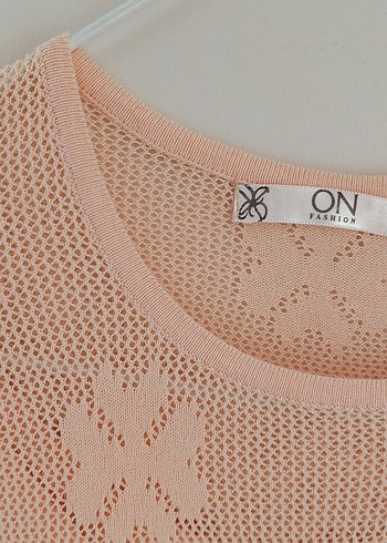 yavru ağzı Kadın Kısa Kollu ince Örgü Triko.. içli dışlı - Görsel 7