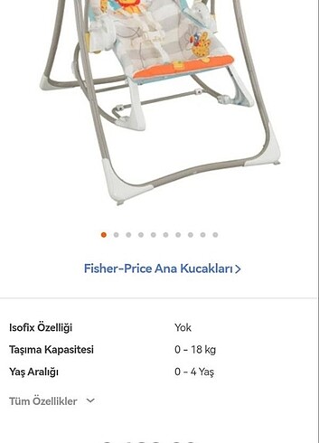 Fisher Price fisher price otomatik sallanır ana kucağ