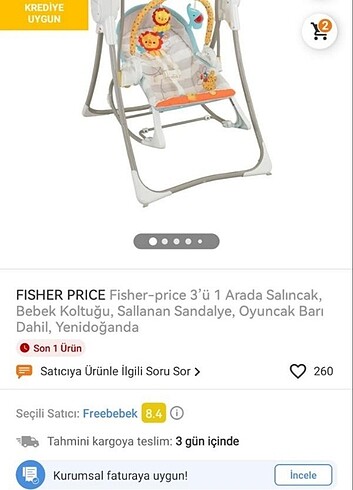 9- 36 kg Beden fisher price otomatik sallanır ana kucağ