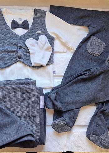 Yeni.Bibaby Little Boy 8'li Set. - Görsel 2