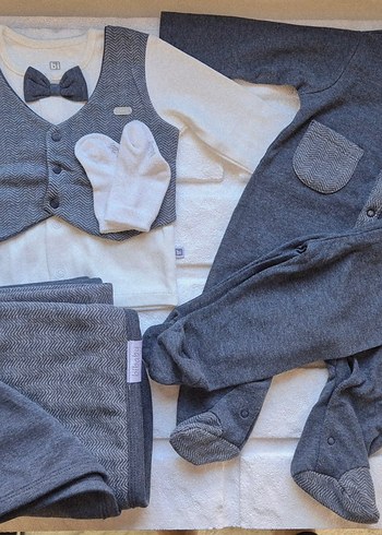 Yeni.Bibaby Little Boy 8'li Set. - Görsel 5