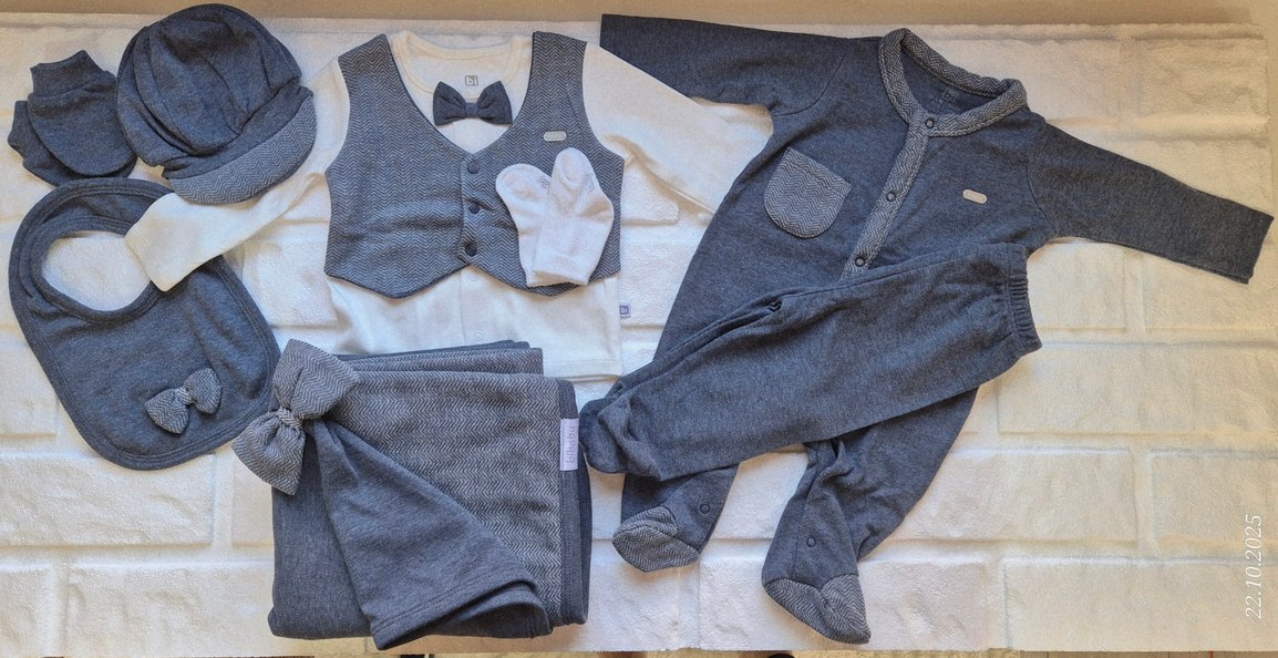 Yeni.Bibaby Little Boy 8'li Set. - Görsel 5
