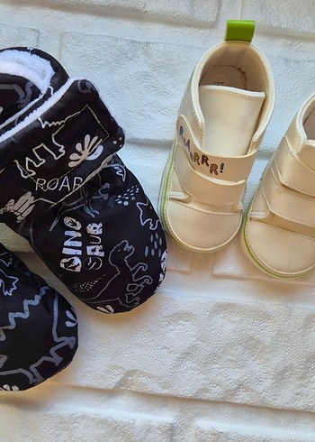 2 tane erkek bebek patikleri 19 numara - Görsel 3