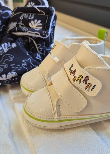 2 tane erkek bebek patikleri 19 numara - Görsel 5