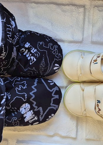 2 tane erkek bebek patikleri 19 numara - Görsel 2