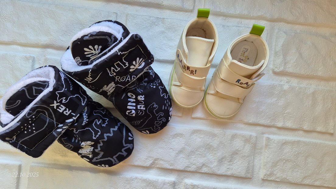 2 tane erkek bebek patikleri 19 numara - Görsel 3