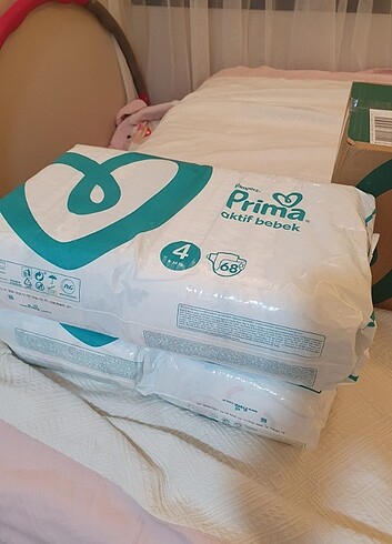 Prima aktif bebek 4 numara 136 tane