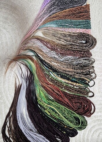  Beden Rasta Dreadlocks. Örgüler.Dokulu Rasta