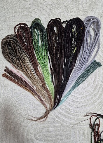 Dreadlocks Rasta .Örgüler.Dokulu rasta