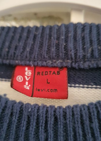 Levis Levis Erkek Çizgili Örgü Kazak