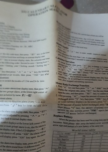 Gri Ford Takvimli Hesap Makinesi - Görsel 4