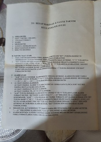 Gri Ford Takvimli Hesap Makinesi - Görsel 7