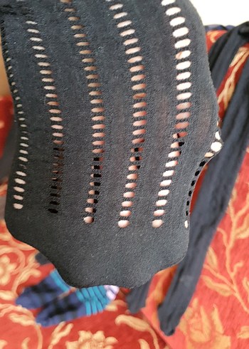 Çok Renkli Tie-Dye külotlu çorap - Görsel 3