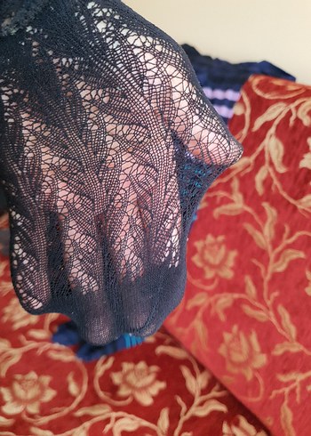 Çok Renkli Tie-Dye külotlu çorap - Görsel 2