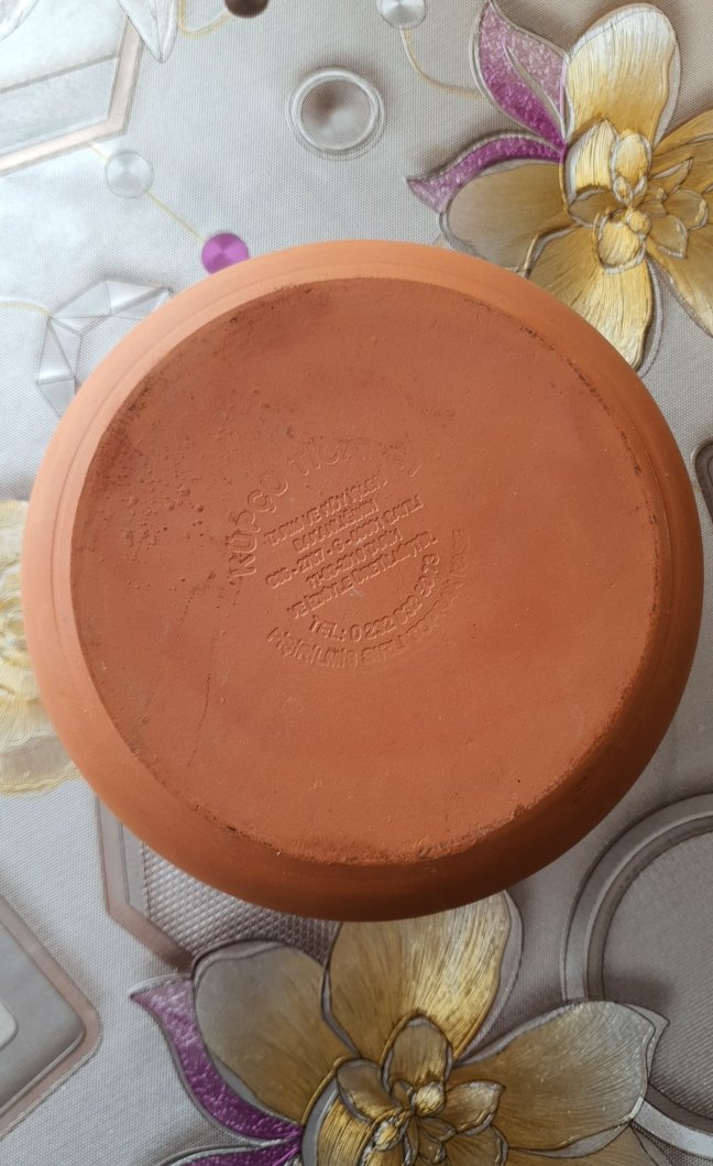 Açık kahverengi seramik yiyecek kabı toprak güveç - Görsel 3