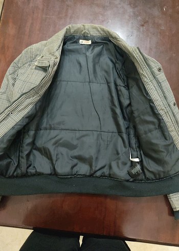 Düğmeli Kahverengi Erkek Kaban - Görsel 2