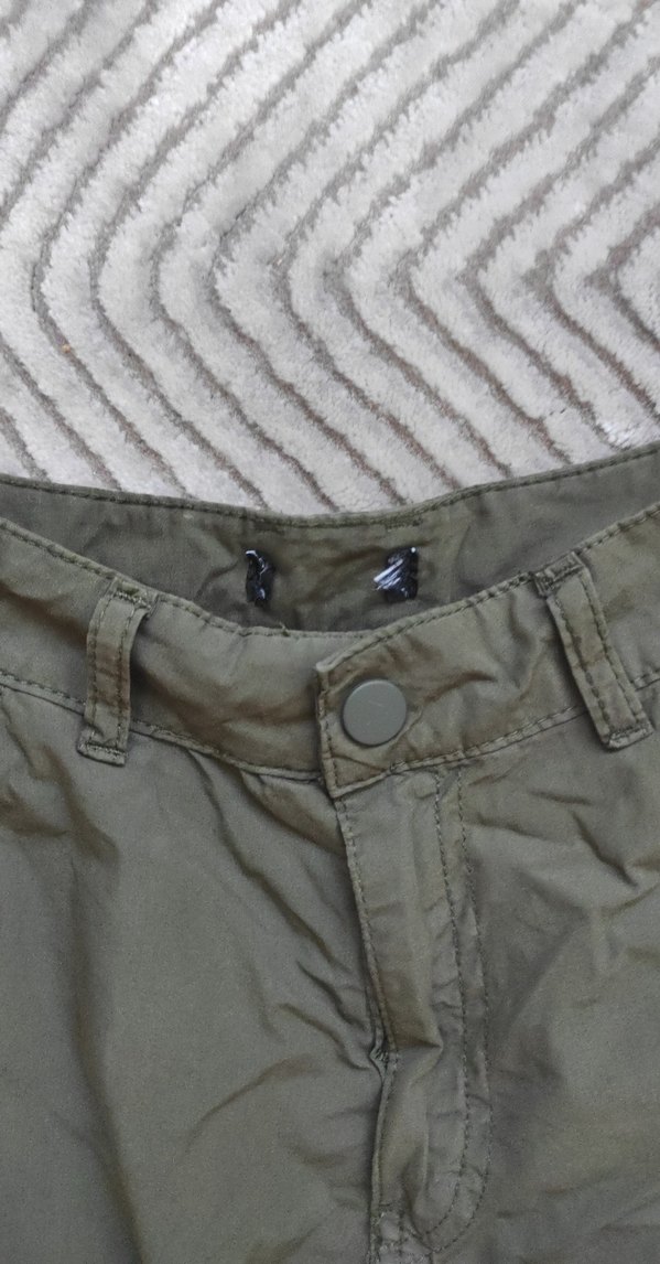 Kadın Haki baggy Fit Kargo Pantolon - Görsel 2