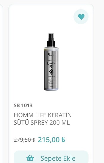 Keratin sütü #hommbitkisel