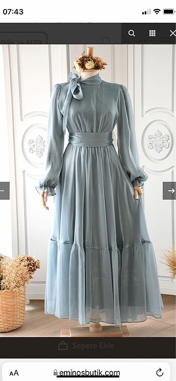 Eminoş butik abiye