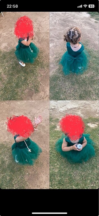 Tasarımcı Özel dikim bebek abiye