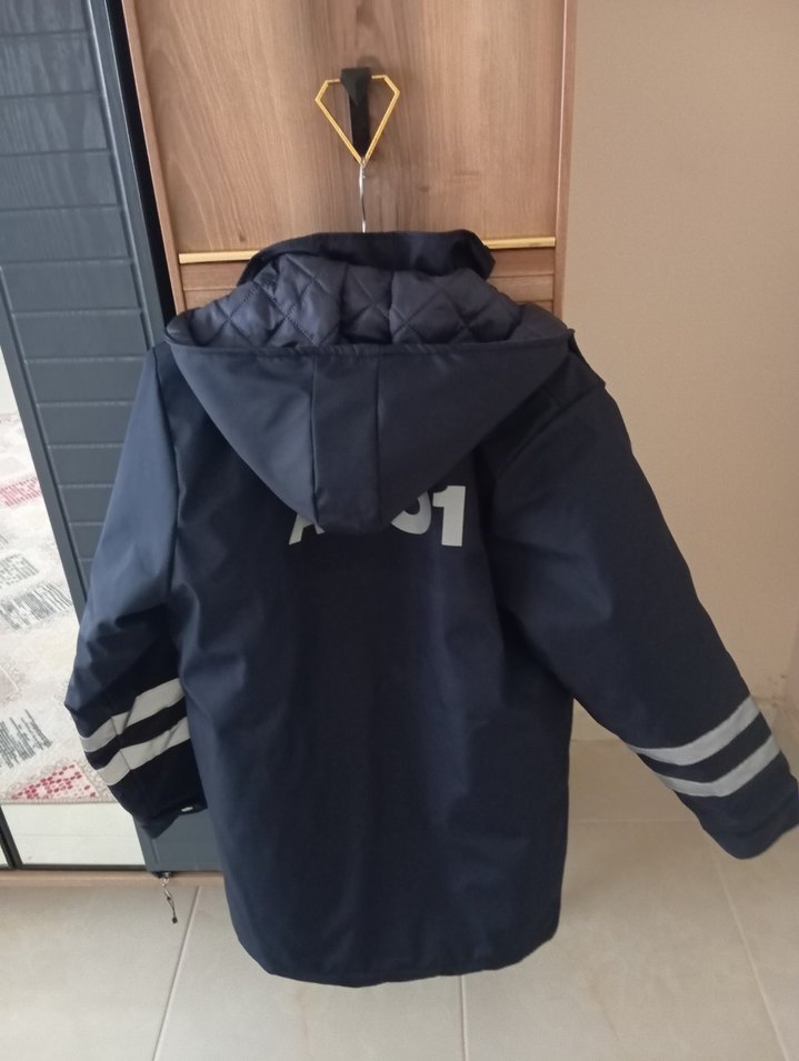 Erkek Çocuk Lacivert Street Wear Ceket - Görsel 4