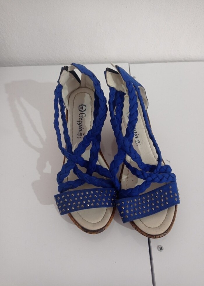 Kadın sandalet hiç kullanılmamış - Görsel 2