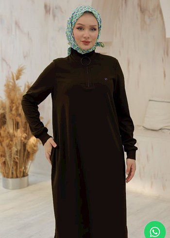 38 Beden kahverengi Renk ARMİNE TREND TUNİK