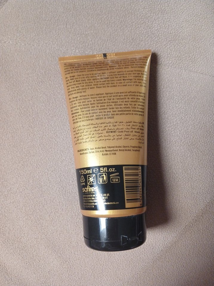 Ostwint Gold Peel-Off Maske 150ml - Görsel 2