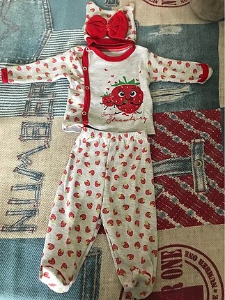 3 lü bebel takımı