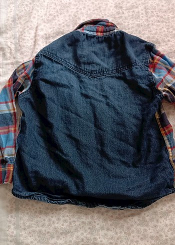 LC Waikiki 2 3 yaş Erkek Çocuk Çok Renkli Uzun Kollu Kot Gömlek