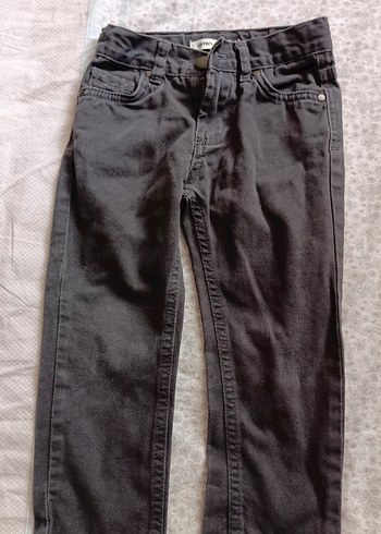 Füme Erkek Çocuk Denim Pantolon