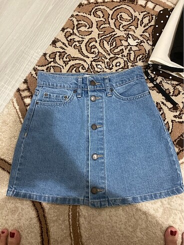 denim etek