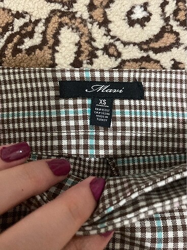 Mavi Jeans mavi şort etek etek görünümlü