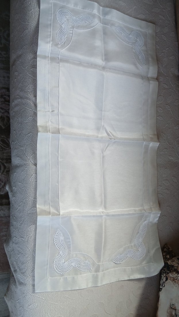 Parlak kırık  beyaz - Görsel 5