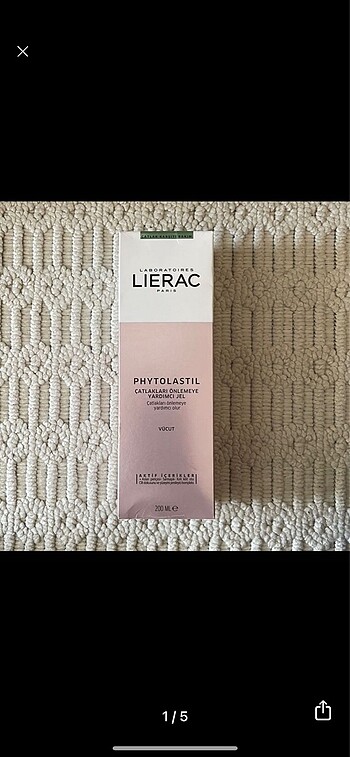 LİERAC PHYTOLASTİL ÇATLAK KREMİ JEL