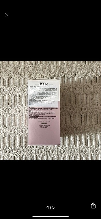 Beden LİERAC PHYTOLASTİL ÇATLAK SERUM/AMPUL