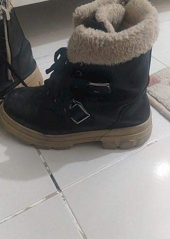 Kürklü Deri bot - Görsel 2