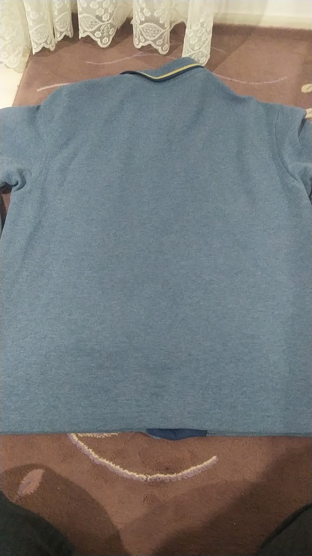 Fermuarlı Gri Erkek Polar Ceket - Görsel 4