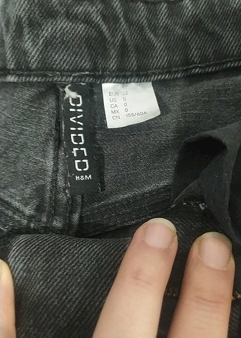 Kemerli Loose Fit Kadın Kot Pantolon - Görsel 2