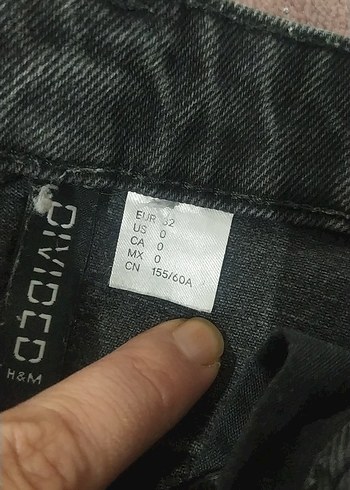 Kemerli Loose Fit Kadın Kot Pantolon - Görsel 3