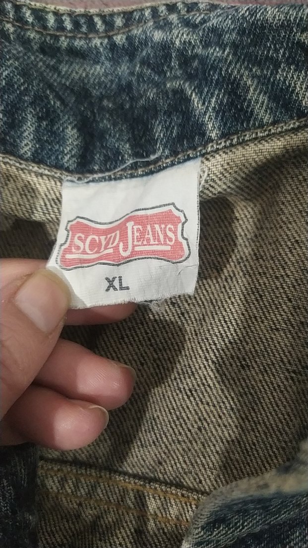 Düğmeli Mavi Denim Kadın Ceket - Görsel 3