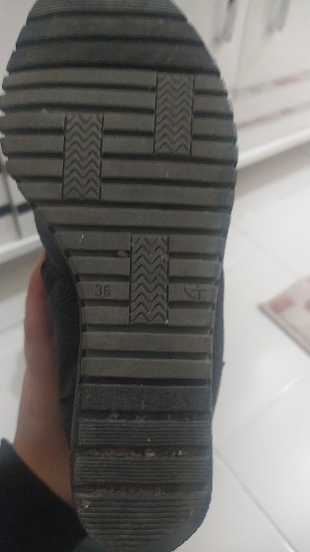 Siyah Süet Tüylü Kadın Dolgu Topuk Bot - Görsel 3