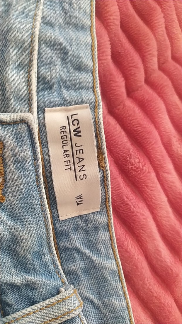 Düğmeli Gri Mavi Erkek Denim Mini Şort - Görsel 3