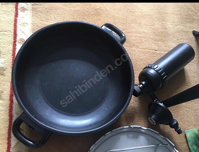 Beden gri Renk Kamp ocak seti