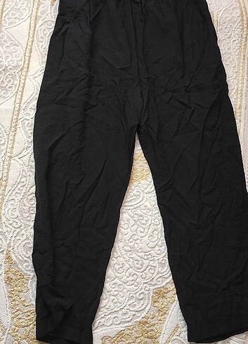 Siyah krinkıl pantolon 